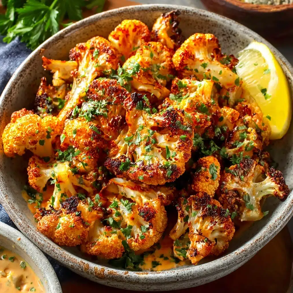 Moroccan Cauliflower with Tahini-Honey Recipe - Recipe Image