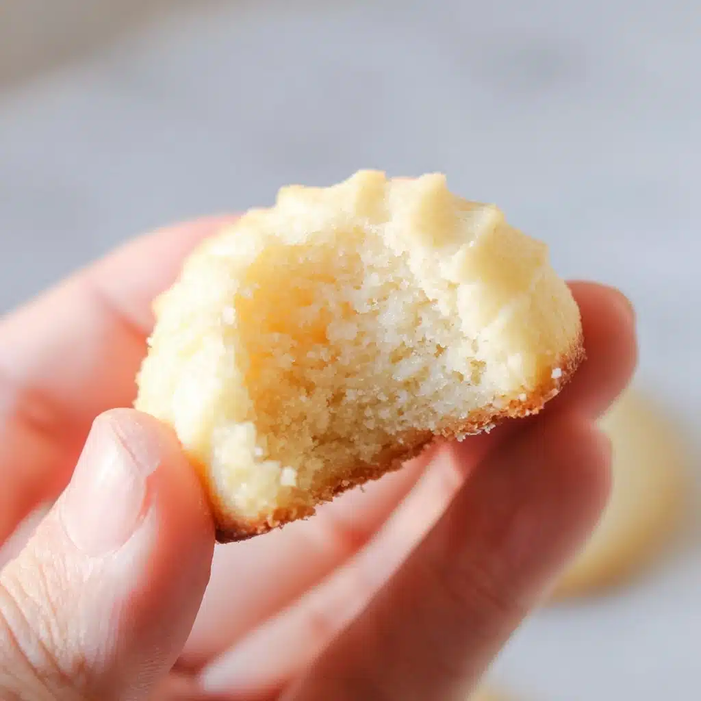 Korean White Bean Paste Cookies (Sangtugwaja) Recipe - Recipe Image