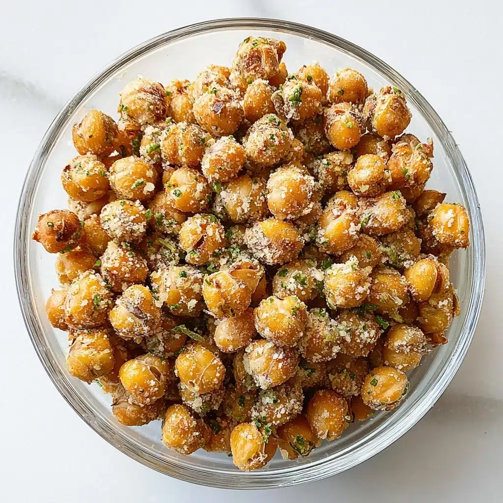 Crispy Roasted Chickpeas Recipe