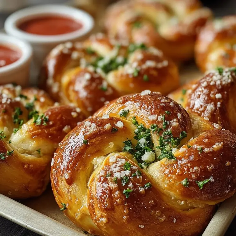 Garlic Knots Bread Simple and Delicious Recipe