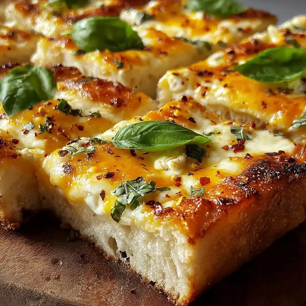 Hot Honey Garlic Bread Pizza Recipe - Recipe Image