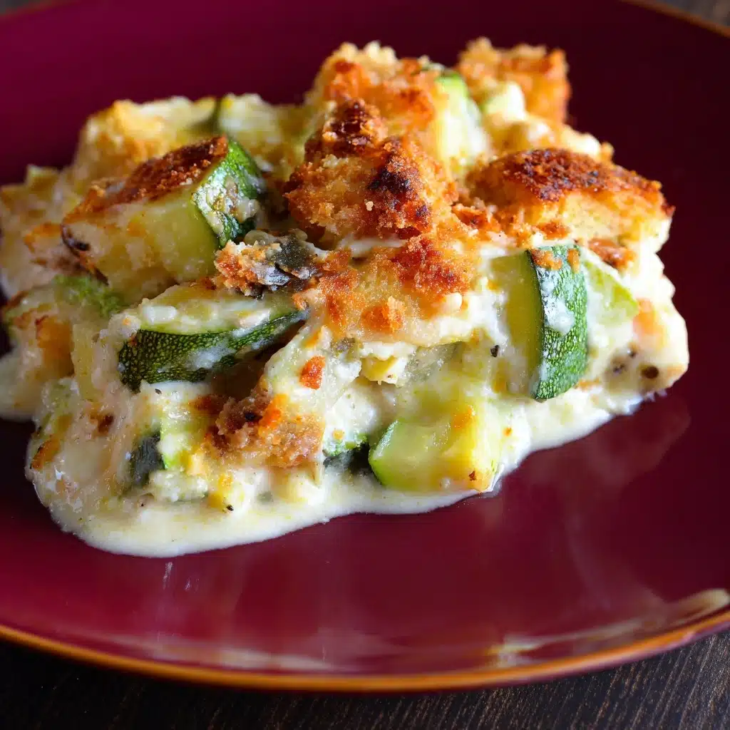 Easy Cheesy Zucchini Casserole Recipe - Recipe Image