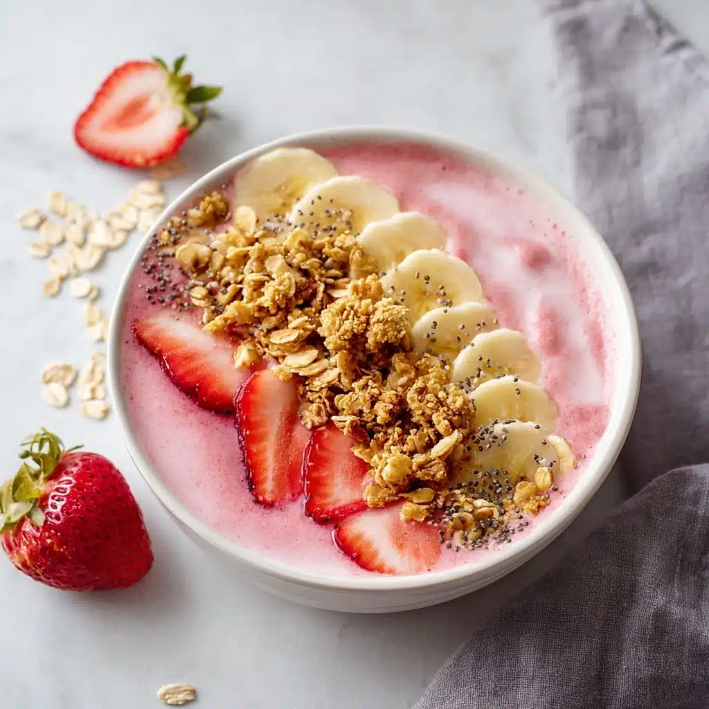 Strawberry Smoothie Bowl Recipe - Recipe Image