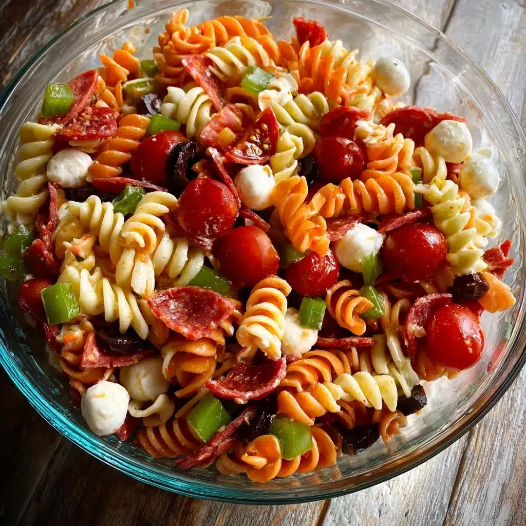 Healthy Italian Pasta Salad Recipe - Recipe Image