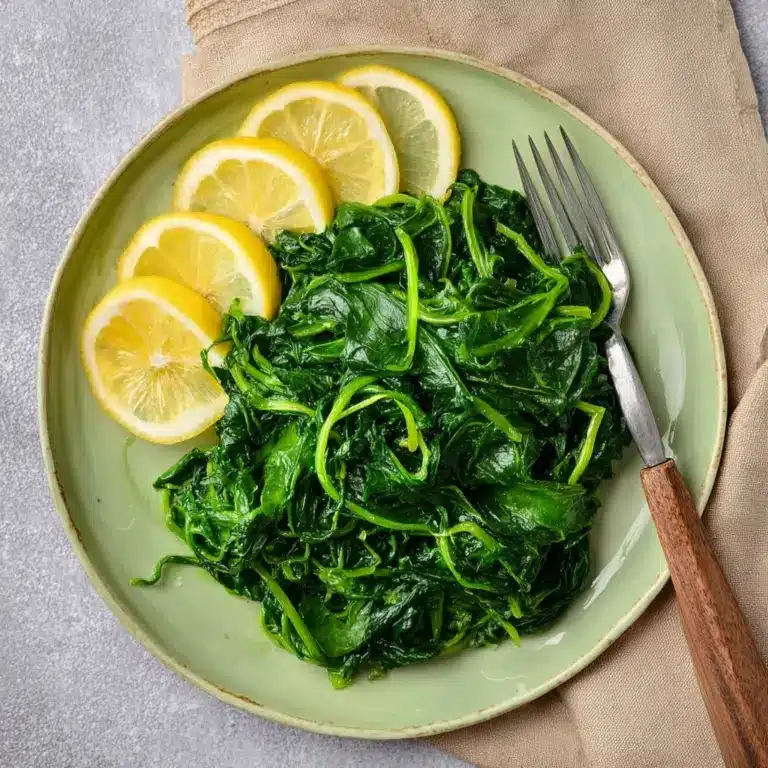 Sautéed arugula Recipe