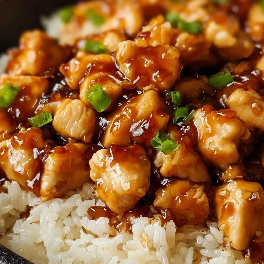 Honey BBQ Chicken Rice Recipe - Recipe Image