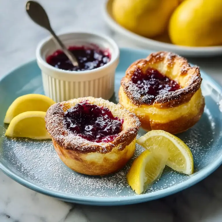 Easy Mini Dutch Baby Pancakes Recipe