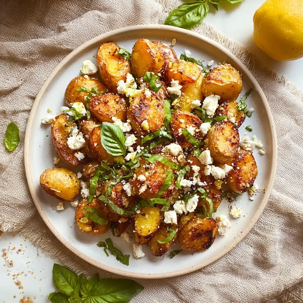 Baked Feta Potatoes Recipe - Recipe Image