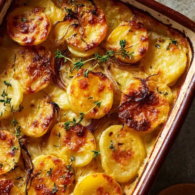 French Onion Potato Bake Recipe