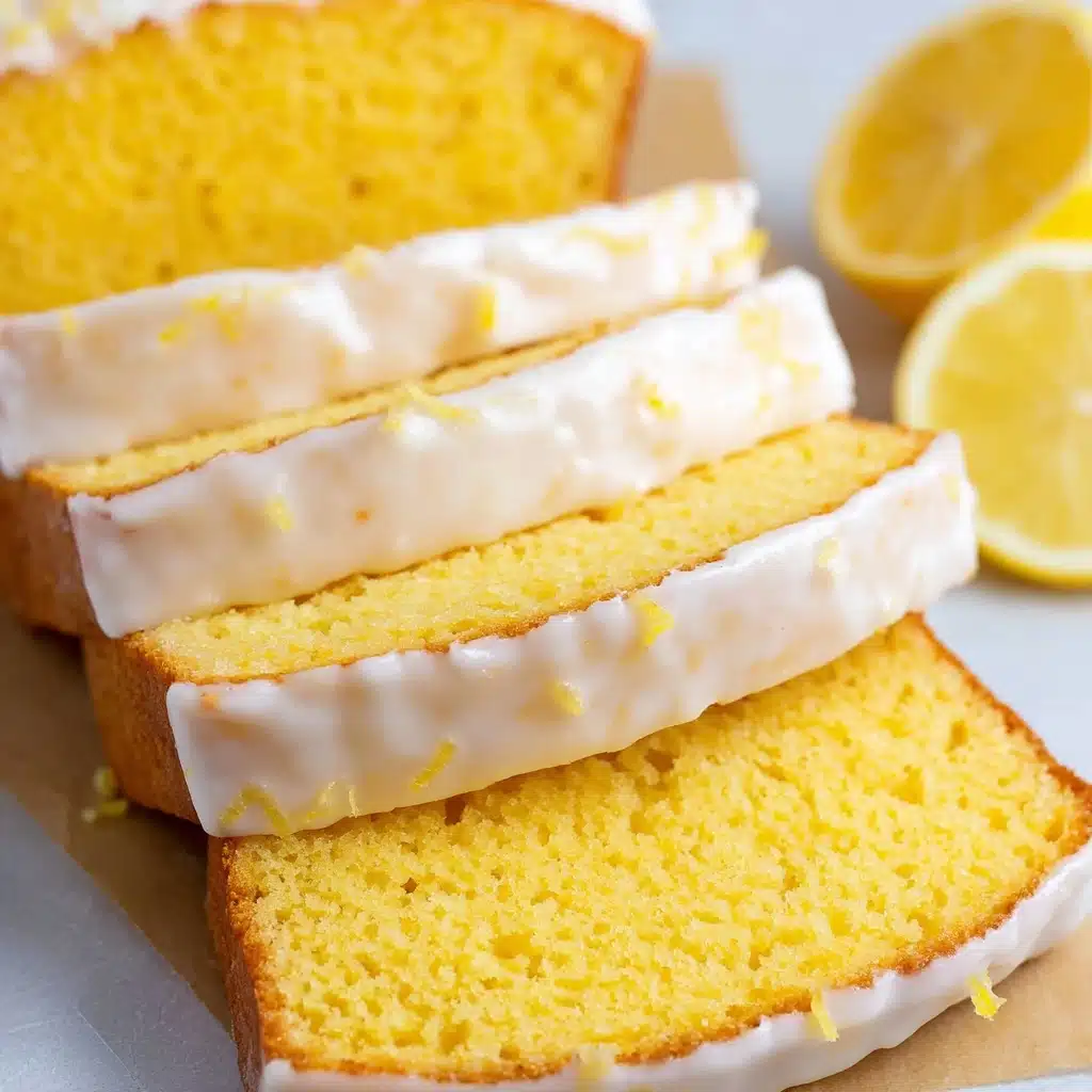 Keto Lemon Bread Recipe - Recipe Image