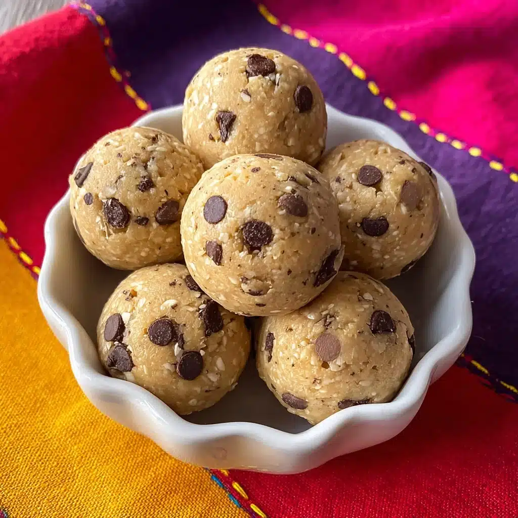 Chickpea Cookie Dough Balls Recipe