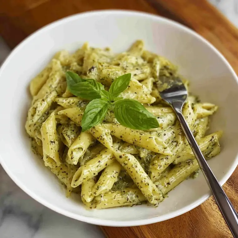 Creamy Pesto Pasta Recipe