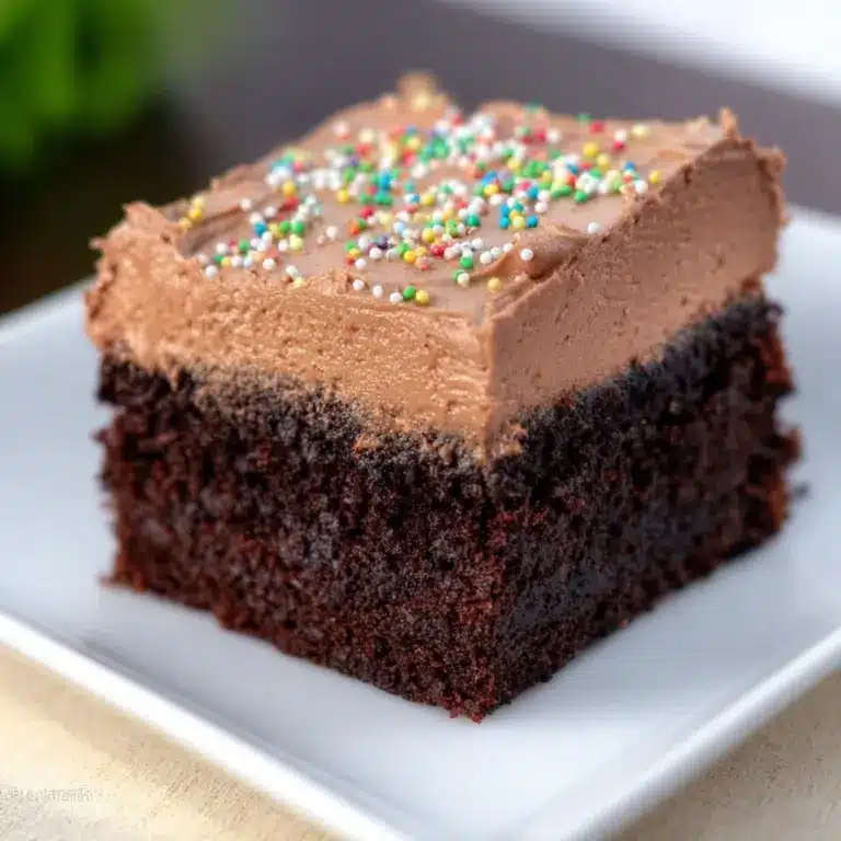 Chocolate Depression Cake - No Milk, Eggs or Butter Recipe