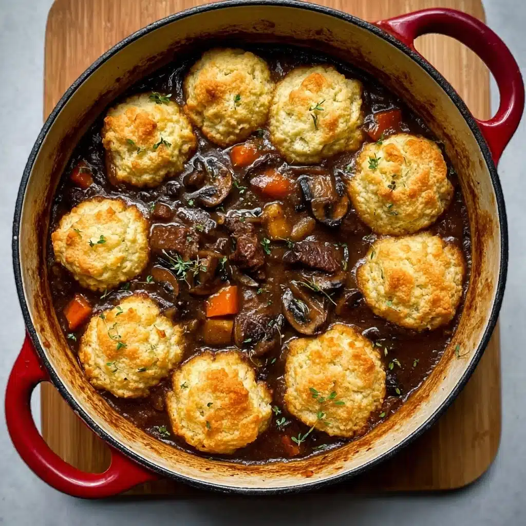 Tasty Beef Stew and Dumplings Recipe - Recipe Image