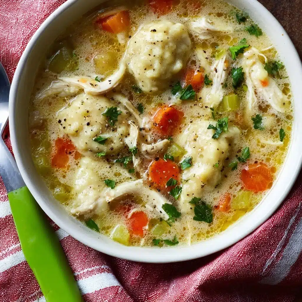 Chicken and Dumplings With Canned Biscuits Recipe - Recipe Image