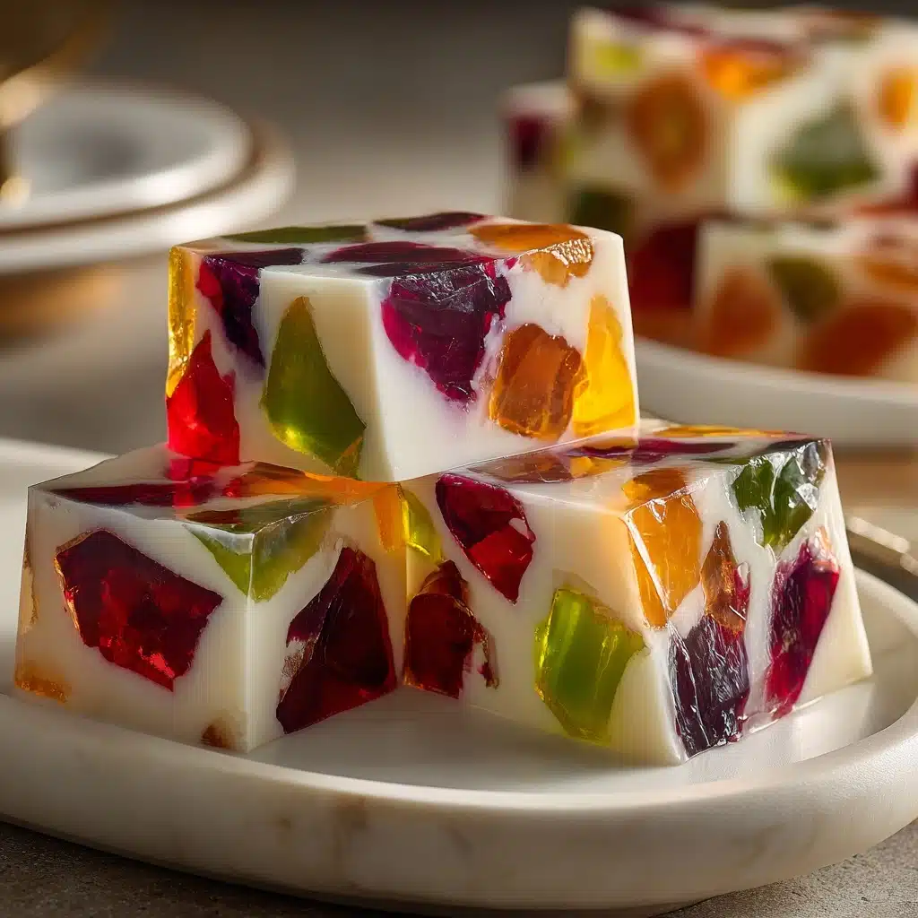 Broken Glass Jello Recipe - Recipe Image