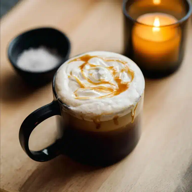 Maple Sea Salt Latte Recipe