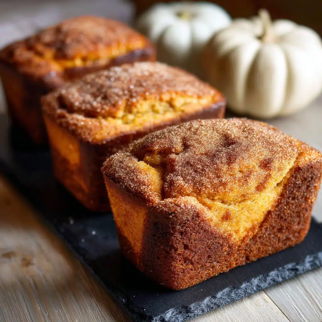 Cinnamon Swirl Pumpkin Bread Mini Loaves Recipe - Recipe Image