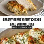 Cheesy Greek Yogurt Chicken Bake Recipe