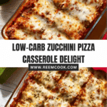 Zucchini Pizza Casserole | Low-Carb & Gluten-Free Recipe