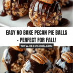 No Bake Pecan Pie Balls Recipe