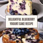 Easy Blueberry Yogurt Cake Recipe