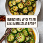 Spicy Asian Cucumber Salad Recipe