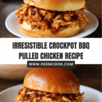 The Best Crockpot BBQ Chicken (Easy Pulled Chicken) Recipe