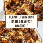 Everything Bagel Breakfast Sandwich Casserole Recipe