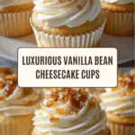 Vanilla Bean Creme Brulee Cheesecake Cupcakes Recipe