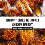 Baked Crunchy Hot Honey Chicken Recipe