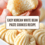 Korean White Bean Paste Cookies (Sangtugwaja) Recipe