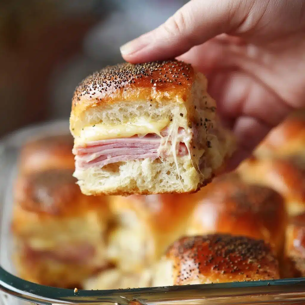 Ham and Havarti Cheese Sliders Recipe