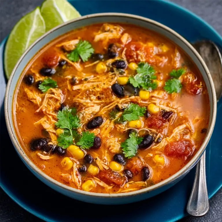 als for New Moms- Chicken Enchilada Soup Recipe