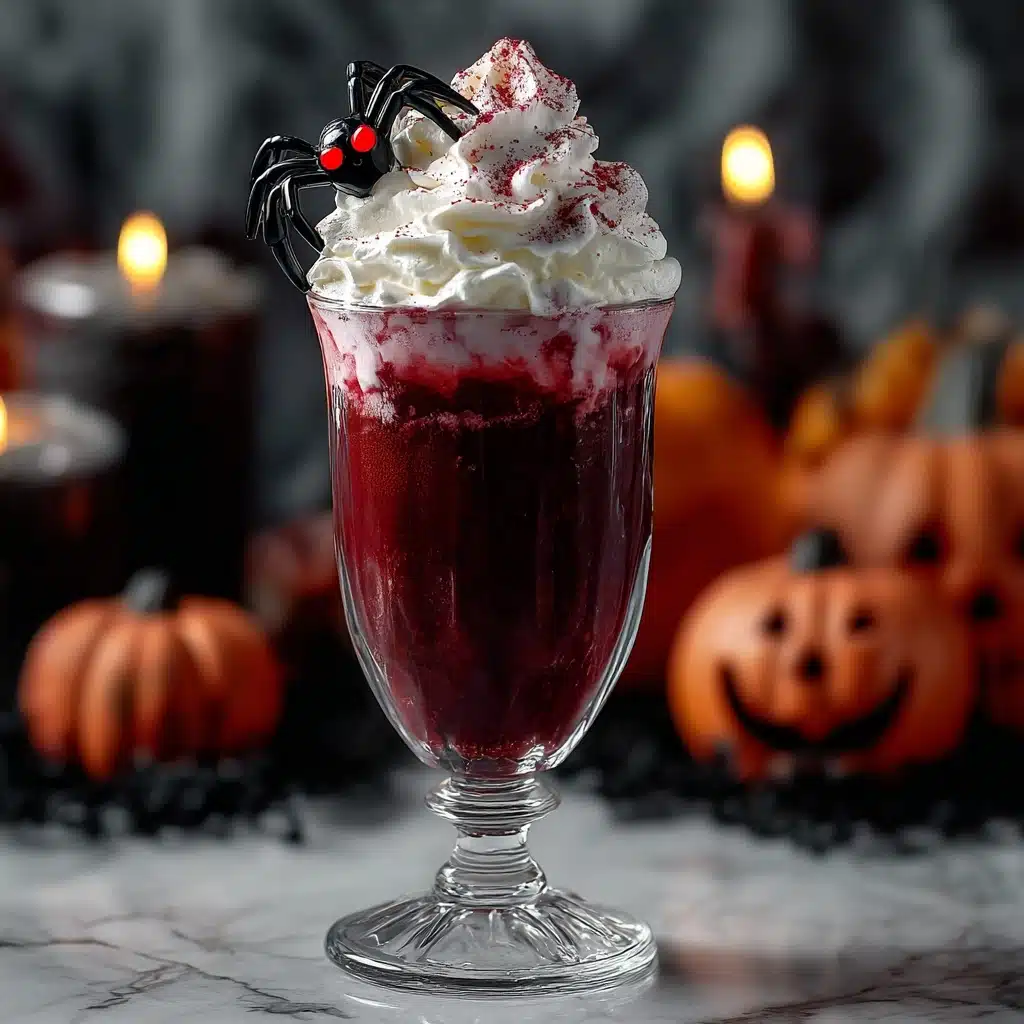 Vampire Bite Red Wine Milkshake Recipe - Recipe Image