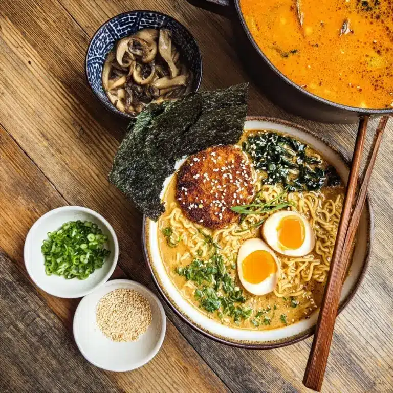 Savory Chicken Katsu Ramen Recipe