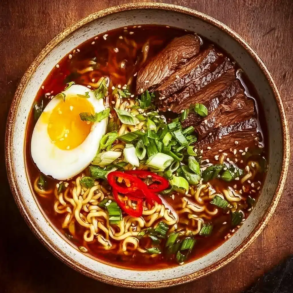 Beef Ramen Noodle Soup: A Flavorful 30-Minute Recipe! Recipe - Recipe Image