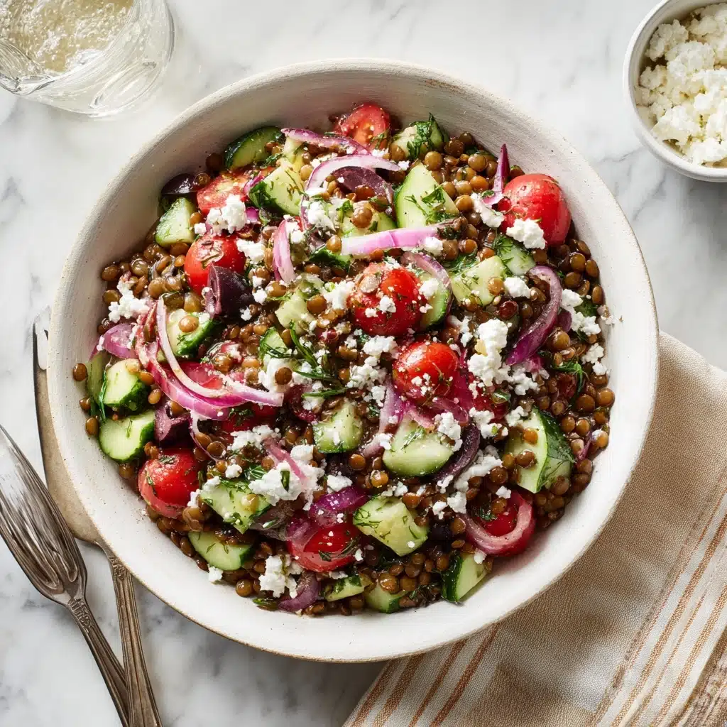 Mediterranean Lentil Salad Recipe