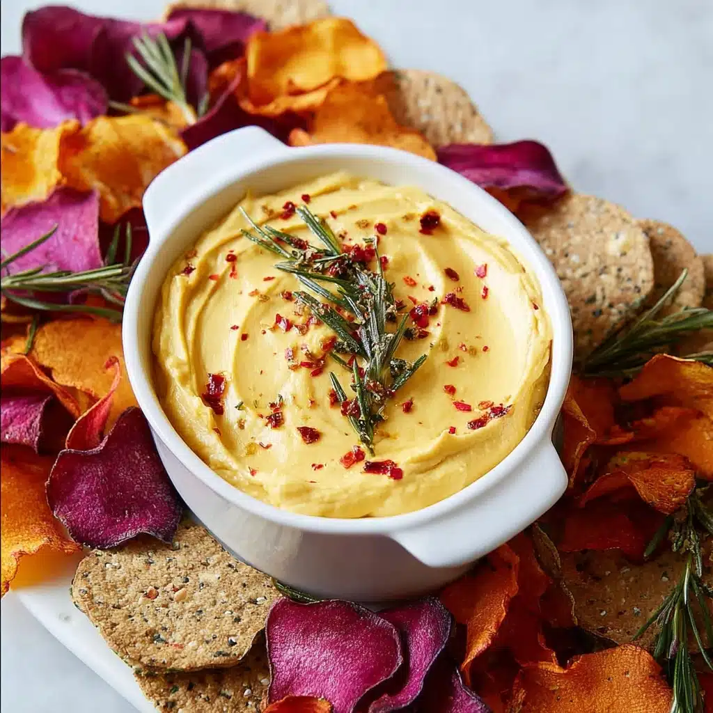 Easy & Healthy Whipped Butternut Squash Goat Cheese Dip Recipe