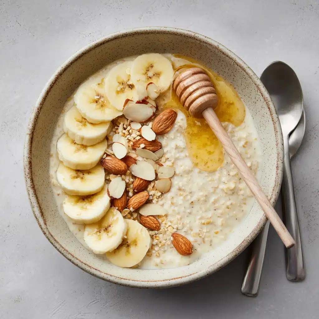 Honey Tahini Overnight Oats Recipe - Recipe Image