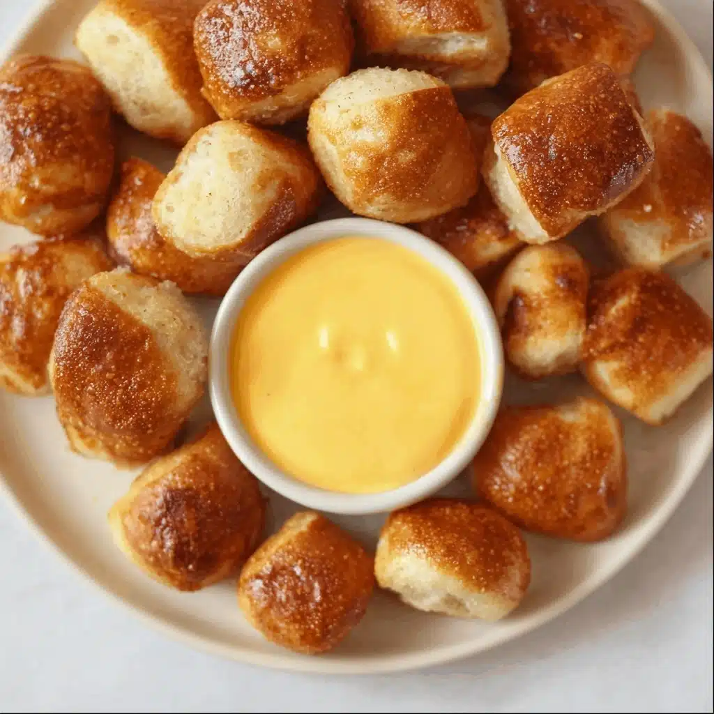 Bread machine Pretzel Bites Recipe - Recipe Image