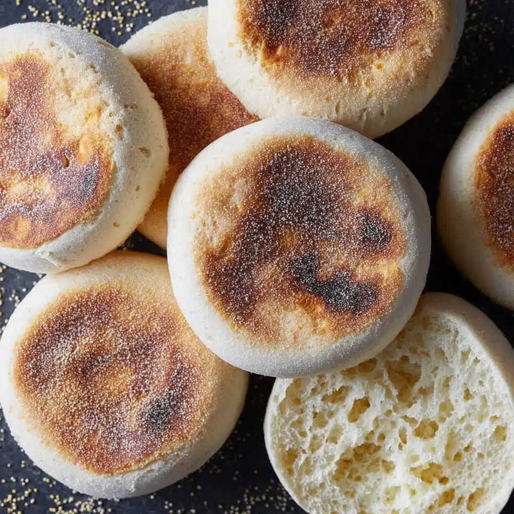 Easy Homemade English Muffins Recipe - Recipe Image