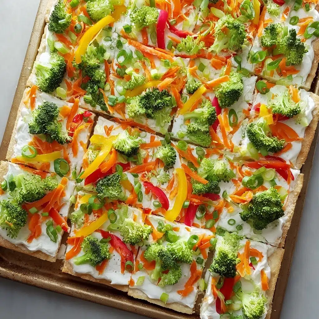 Fresh Veggie Pizza Recipe - Recipe Image