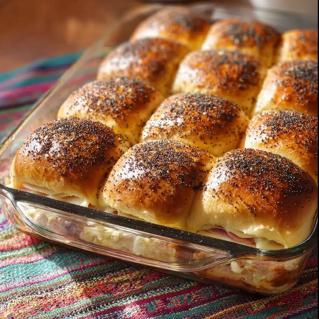 Ham and Havarti Cheese Sliders Recipe - Recipe Image