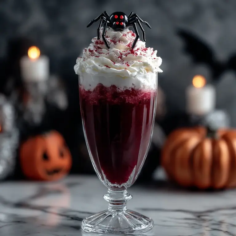 Vampire Bite Red Wine Milkshake Recipe