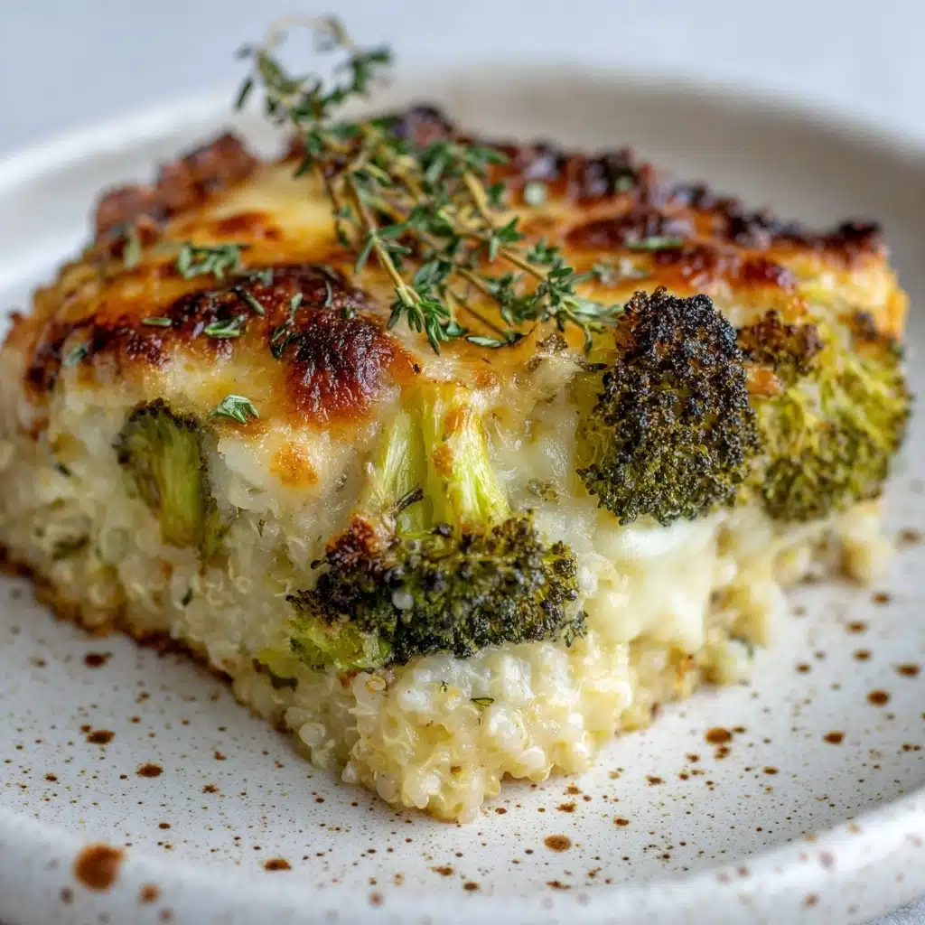 Cheesy Chicken and Broccoli Quinoa Bake Recipe - Recipe Image
