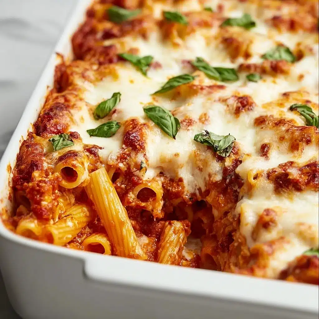 Flavorful Baked Ziti Freezer Meal Recipe - Recipe Image
