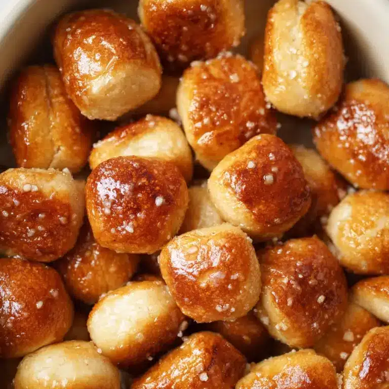 Bread machine Pretzel Bites Recipe