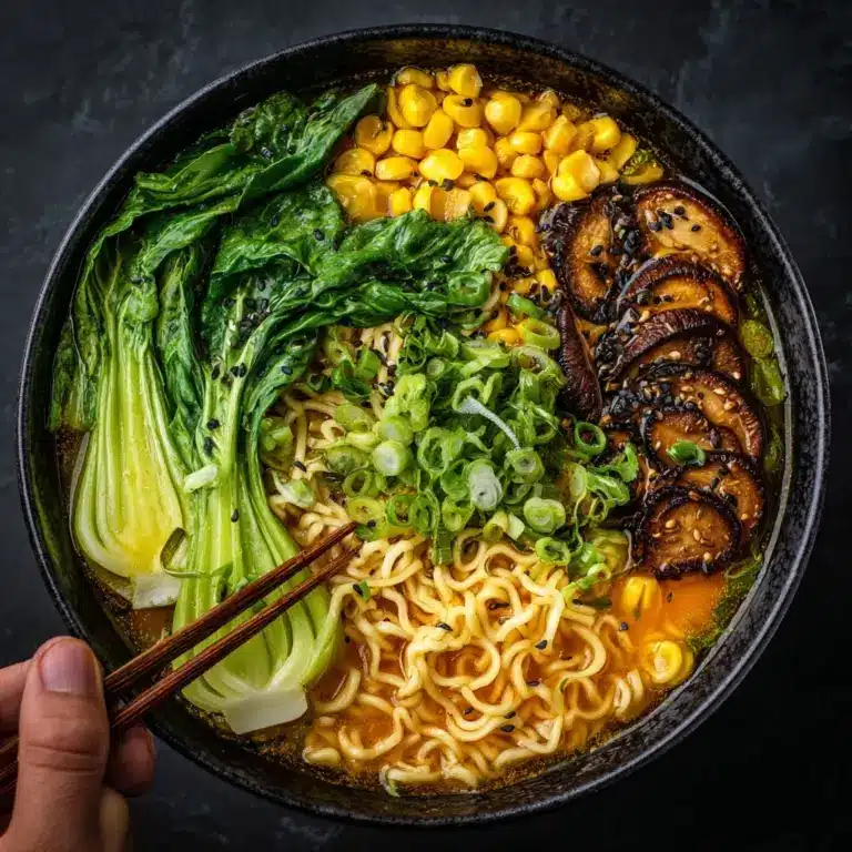 Easy One-Pot Spicy Miso Ramen (Vegan) Recipe