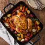 Roasted Chicken with Root Vegetables Recipe